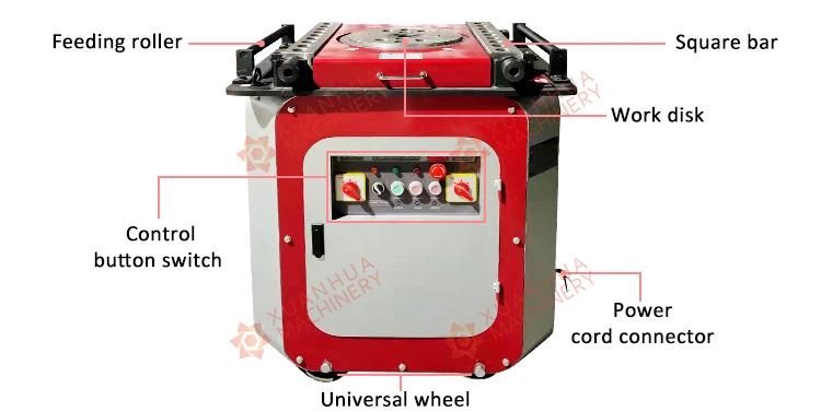 China Bar Gw40A Automatic Steel Bar Reinforcement Rod Rebar Bender Good Engine