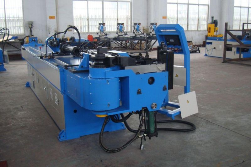 PLC/Ipc Control CNC Mandrel Pipe Bending Machine Pipe Bender CNC Tube Bending Machine Copper, Brass, Stainless Steel, Aluminum, Carbon Steel Pipe (GM-SB-76CNC)