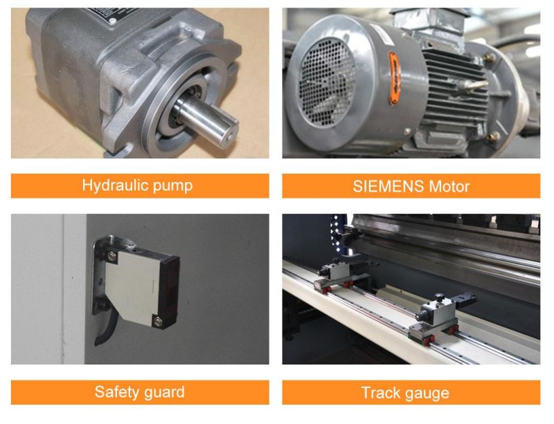 WC67Y-80/2500 Hydraulic Press Brake Machine with CE