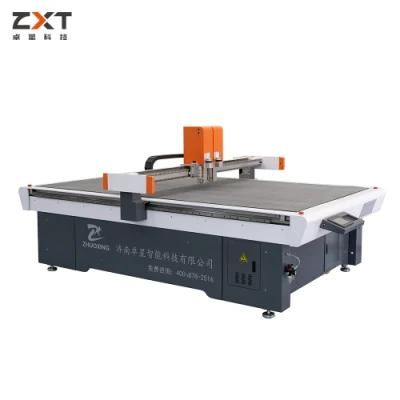 Automatic Oscillating Knife Soft PVC Flatbed Cutter Plotter Cutting Machine