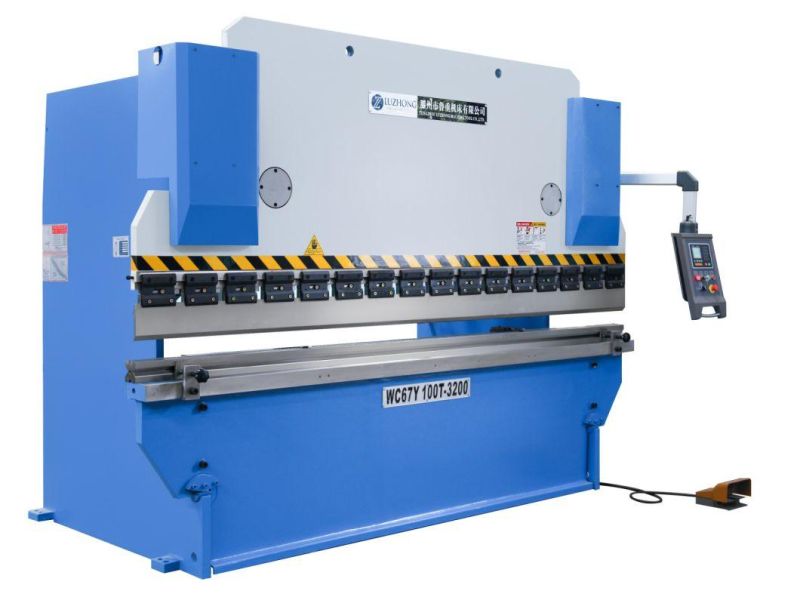 metal sheet bending machine (WC67K-100/2500)aluminum profile bending machine