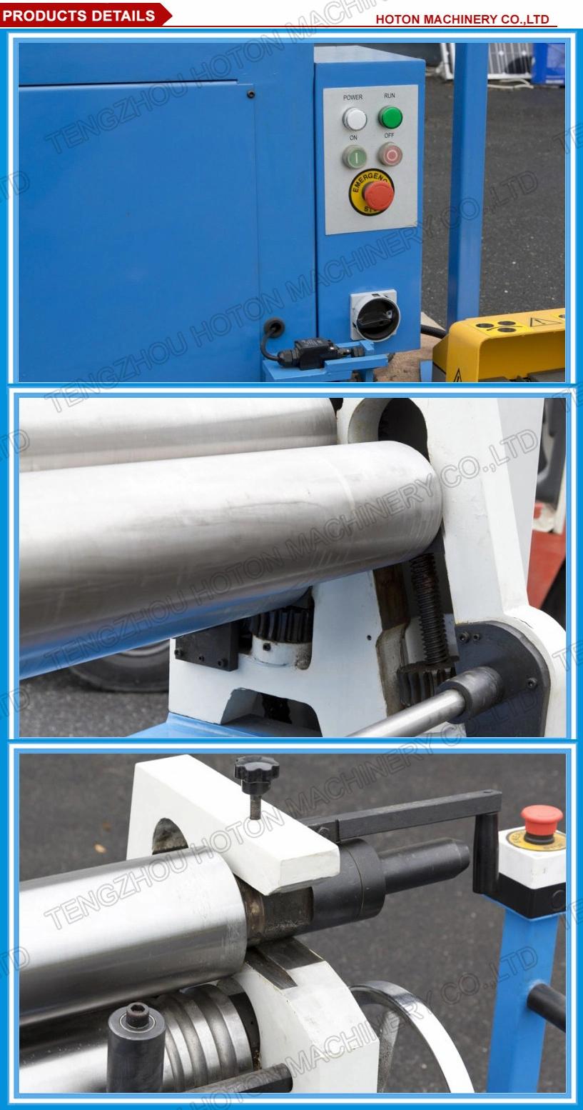 Electric slip roll bending machine with CE standard ESR1020X2