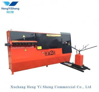 Factory Price Automatic Rebar Stirrup Bender / 2D CNC Wire Bending Machine