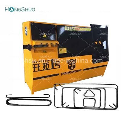 Full Automatic CNC Rebar Stirrup Cutting and Bending Machine