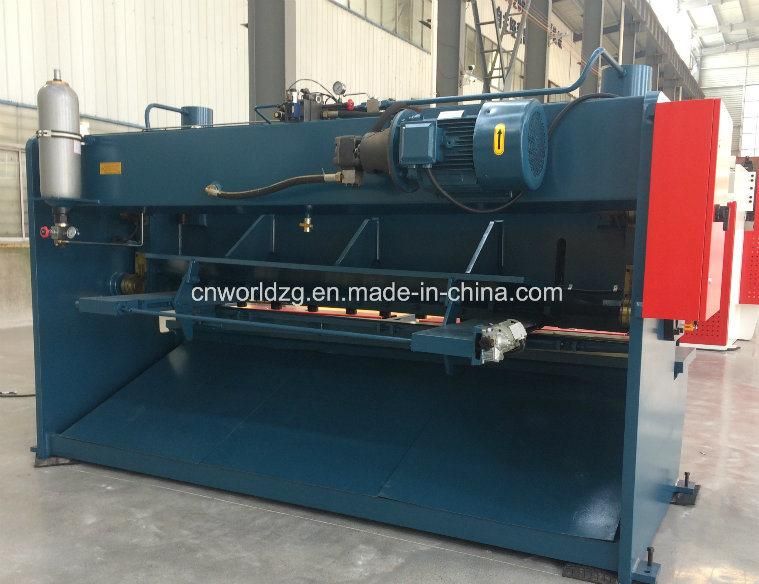 Guillotine Type Hydraulic Power 16mm Plate Shear with Nc System