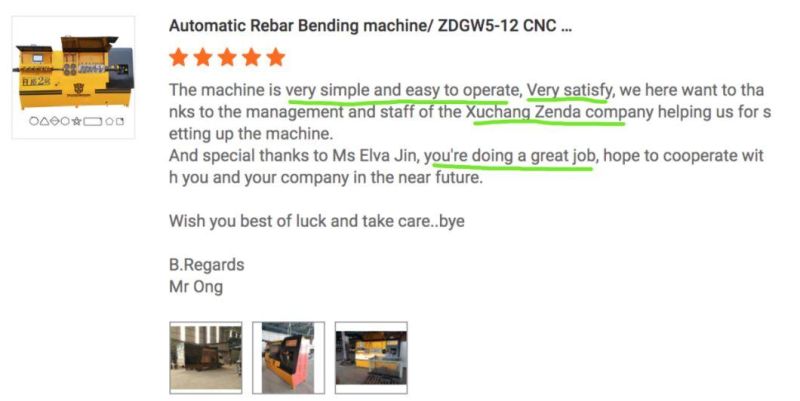 4-12mm Bender Automatic CNC Rebar Stirrup Bending Machine