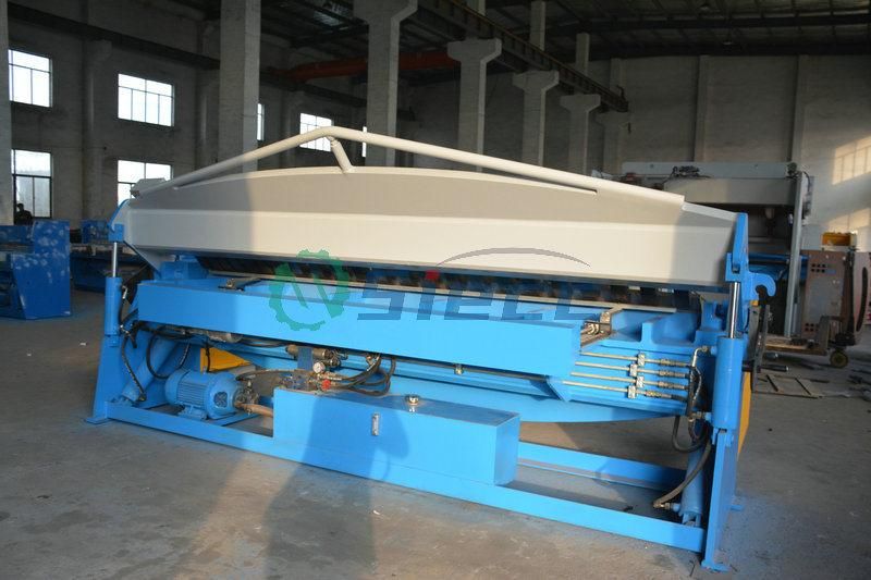 Metal Hand Folding Machine 1.5mm Aluminum Sheet Manual Bending Machinery