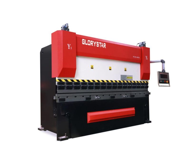 CNC Hydraulic Press Brake Machine Folding Bending Machine, Plate Bending Machine, Sheet Metal Bending Machine for Stainless Steel, Aluminum, Carbon Steel