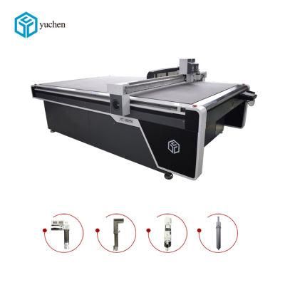Yuchen Hot Sale Vibrating Knife Cutter/ Oscillating Knife Foam Material Cutting Machine