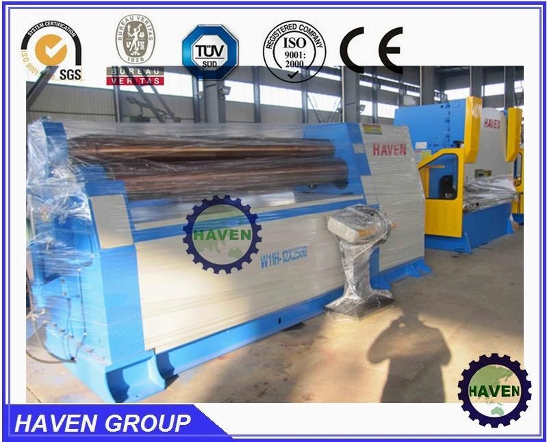 W11H-35X2500 HAVEN 3 rolls Automatic plate industrial bending rolling machine