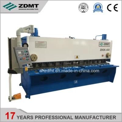 Hydraulic CNC Guillotine Shearing Shear Cutting Machine