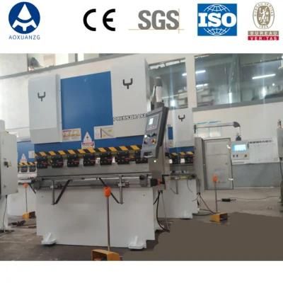 Wc67y/K-63t/1600 CNC Hydraulic Press Brake /Sheet Metal Bending Machine with Manual Compensation