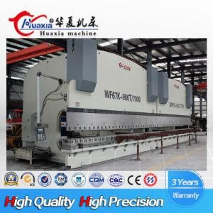 2-Wc67K Hydraulic Tandem Plate Press Brake Machine