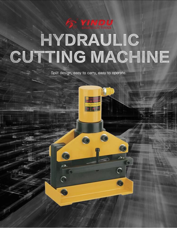 Hydraulic Busbar Cutter/Thin Steel Bar Cutter (CWC-200V)