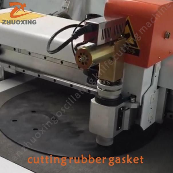 CNC Rubber Gasket Digital Flatbed Oscillating Knife Cutting Cutter