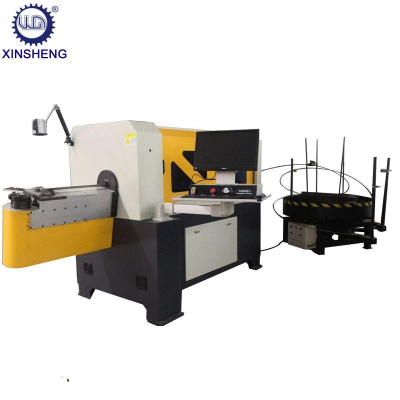 Expertly High Precision 2D and 3D Wire Bending Machine