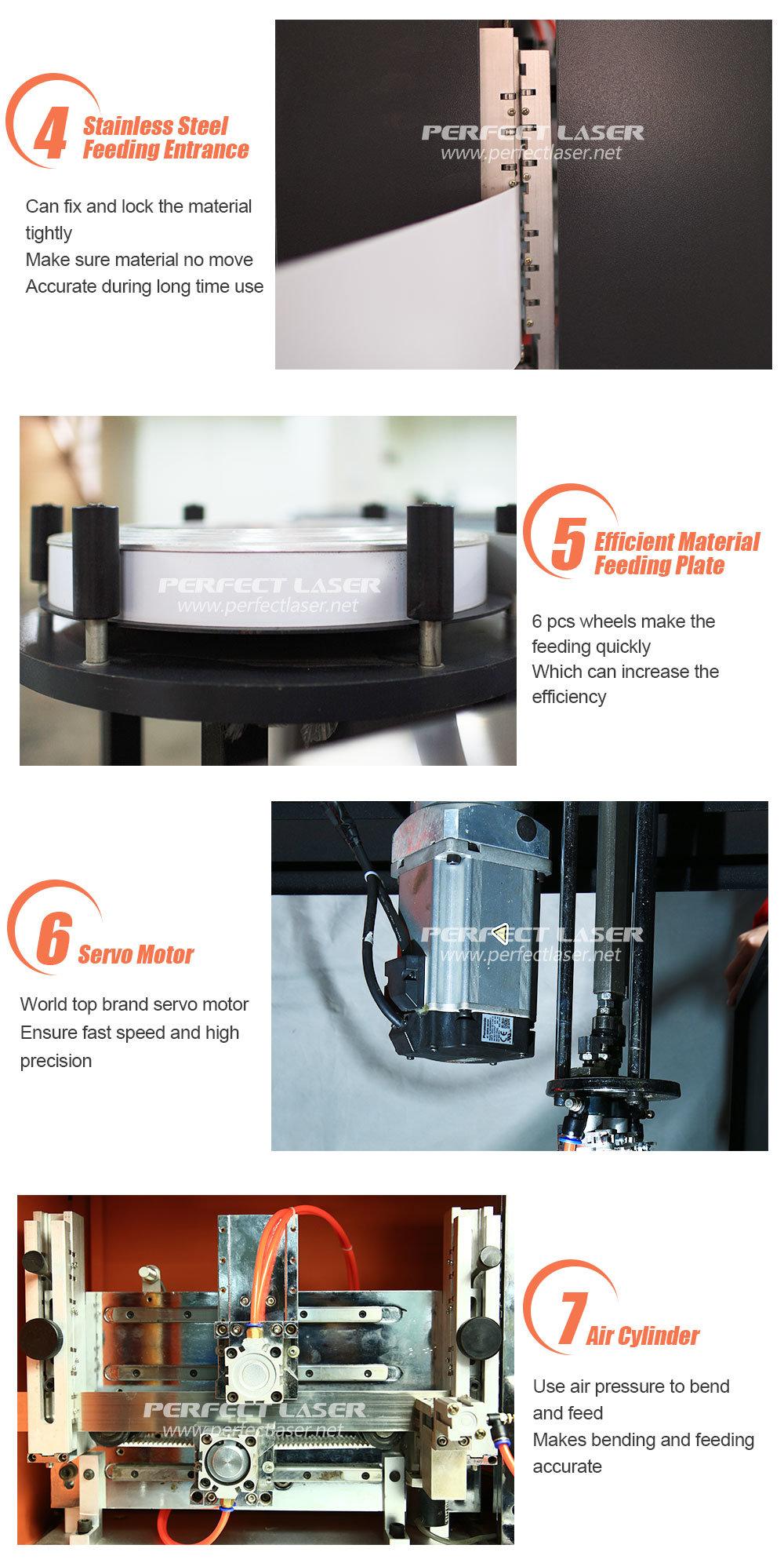 0.5-1.5mm Automatic Channel Letter Bending Machine in Ad Industry