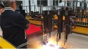 CNC Plasma/Flame Cutting Machine Carbon Steel Plate Flame Cutter Gentry Zlq-10A