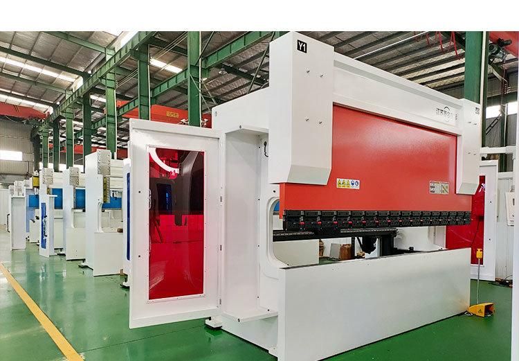 Njwg 400t CNC Hydraulic Sheet Metal Press Brake Machine for Metalworking