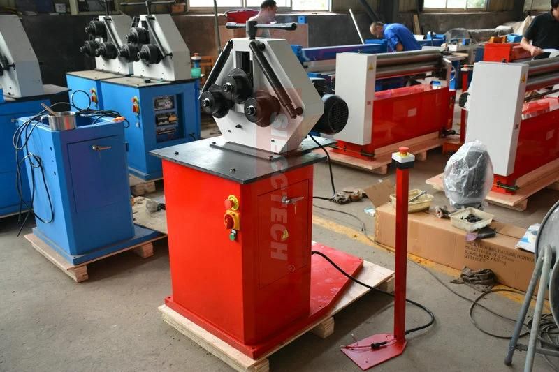 W24s-75 Flat Bar Profile Bender, Section Bending Machine, Three Rollers Section-Bender