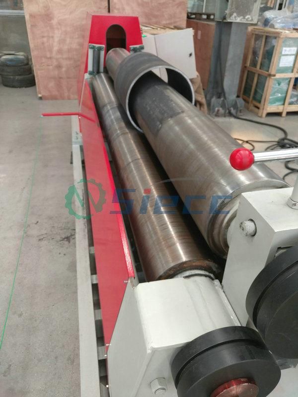 10X2000mm 4 Rolls Hydraulic Sheet Metal Rolling Machine with Pre Bending Function