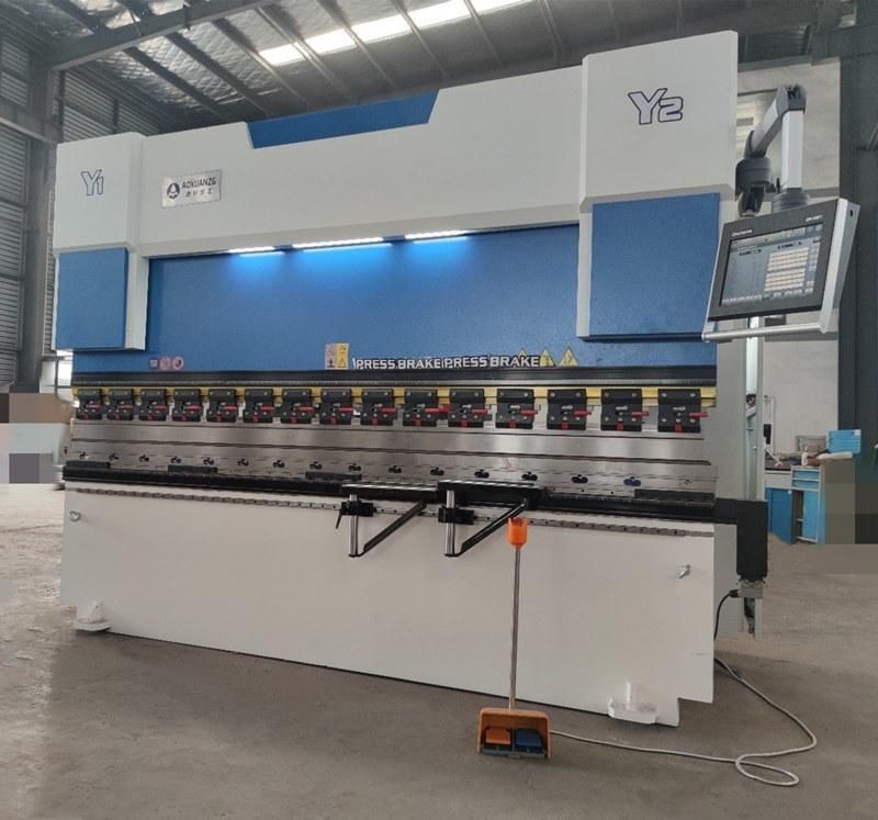 Delem Da58t Controller System 110t 3+1 Axis CNC Hydraulic Press Brake Sheet Bending Machine for Stainless Steel