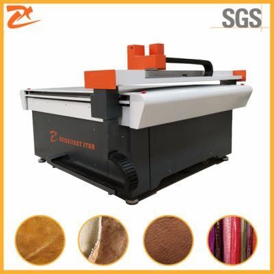 Vibrating CNC Hobbing Leather Bags Making Machine Cutting Machine 1313