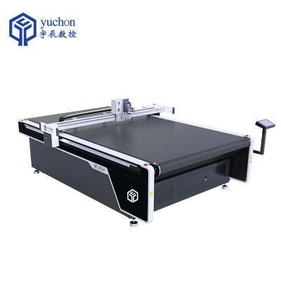 Yuchen CNC Fully Automatic Fabric Roll Fabric Sheep Fur T-Shirt Bag Cutting Machine