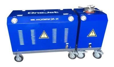 Portable Waterjet Cutting Machine From Onejet Waterjet for Oil Tank Cutting