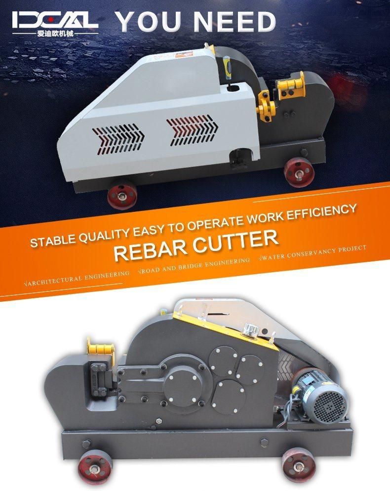 Electric Reinforced Steel Bar Cutter with 380V 4kw Steel Bar Cutting Machine