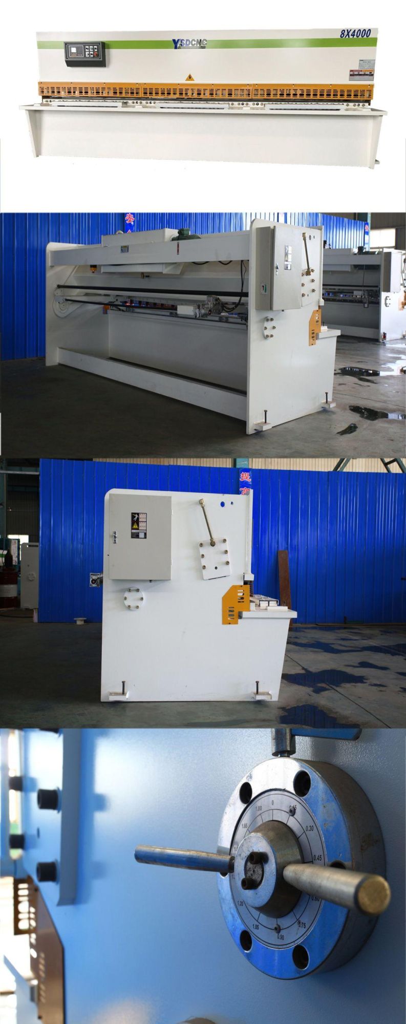 Good Quality Hydraulic Swing Beam Shearing Machine for Sale