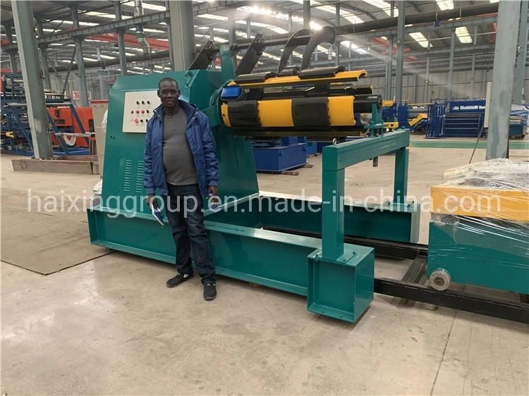 Metal Sheet Straightening and Cutting Machine