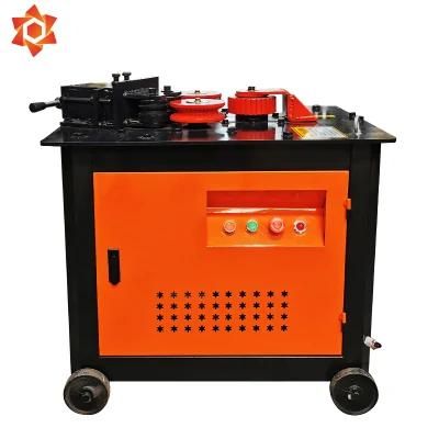 Gwh24 Ring Roller Curve Bending Machine Spiral Wire UPVC Arc Window Bending Machine Rebar Round Ring Bender