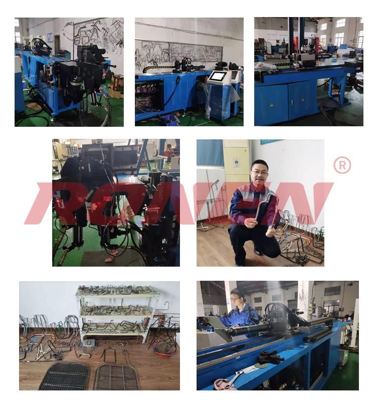Stainless Steel Materials CNC100 Bending Angle 190 Degrees Bending Processes 3D Tube Bending Machine