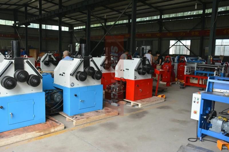 W24s-45 Series Section Bender Steel Round Bar Bending Machine, Profile Bending Machine