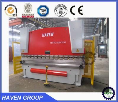 Sheet metal cutting and bending machine press brake machine, high quality plates