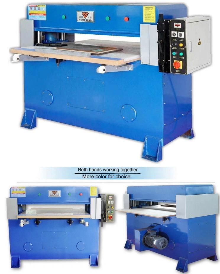 China Supplier Hydraulic Makeup Sponge Press Cutting Machine (hg-b30t)