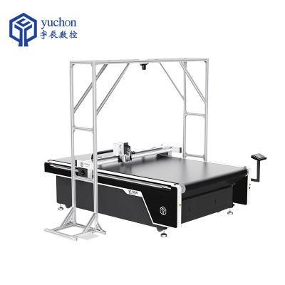 Automatic CNC Car Mat Leather with Oscillating Cutting Tool Cutting Machine