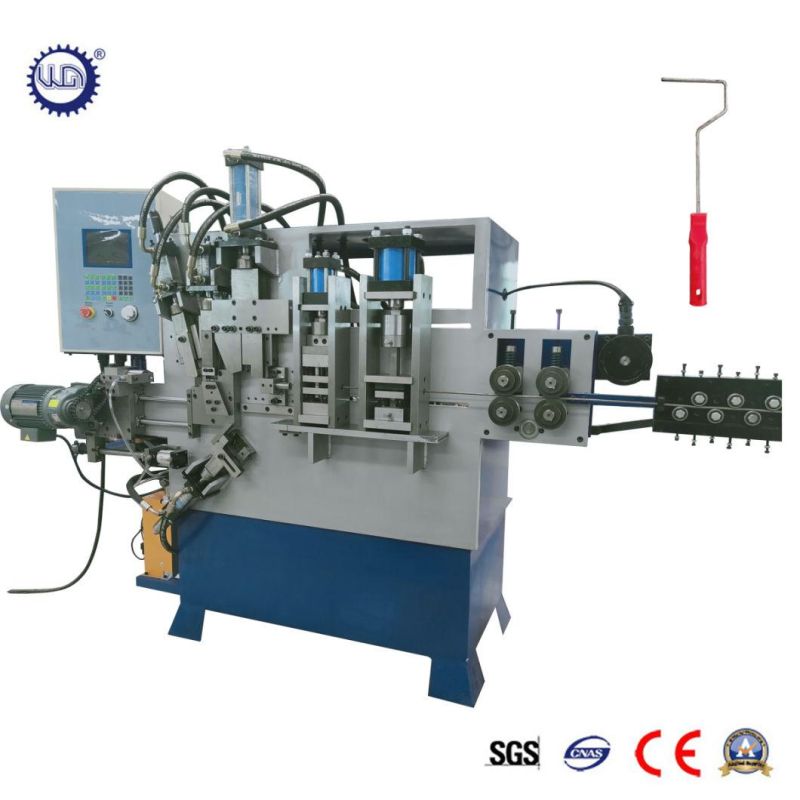 Automatic Hydraulic Steel Wire Roller Handles Making Machine