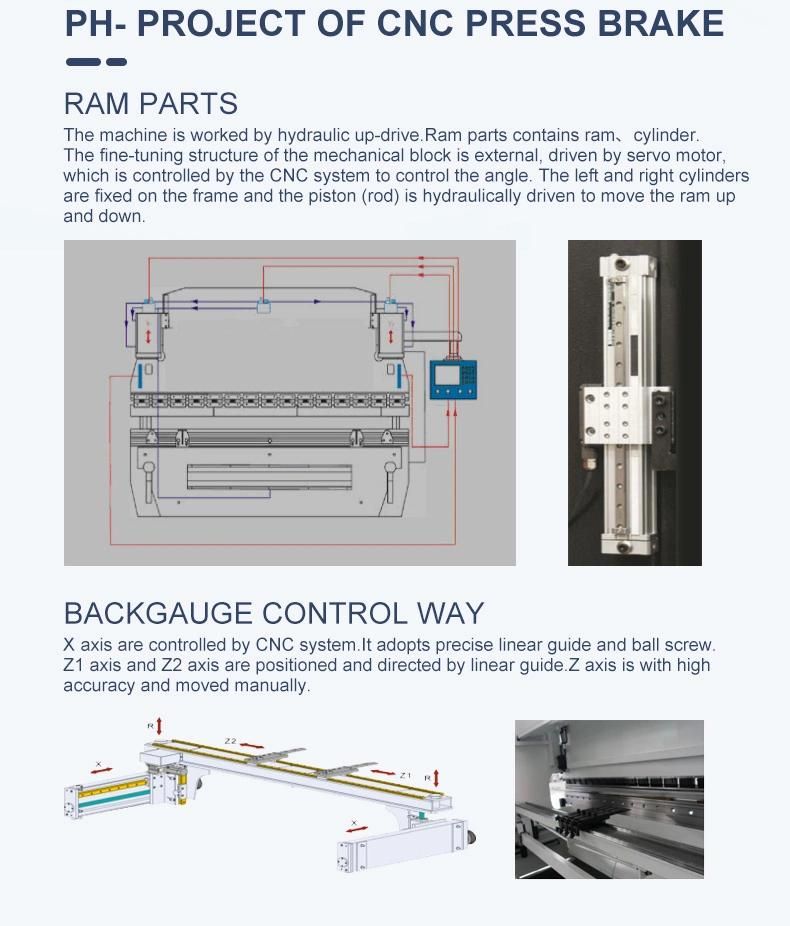 Smooth Operation Automation Hydraulic Servo Bending Machine