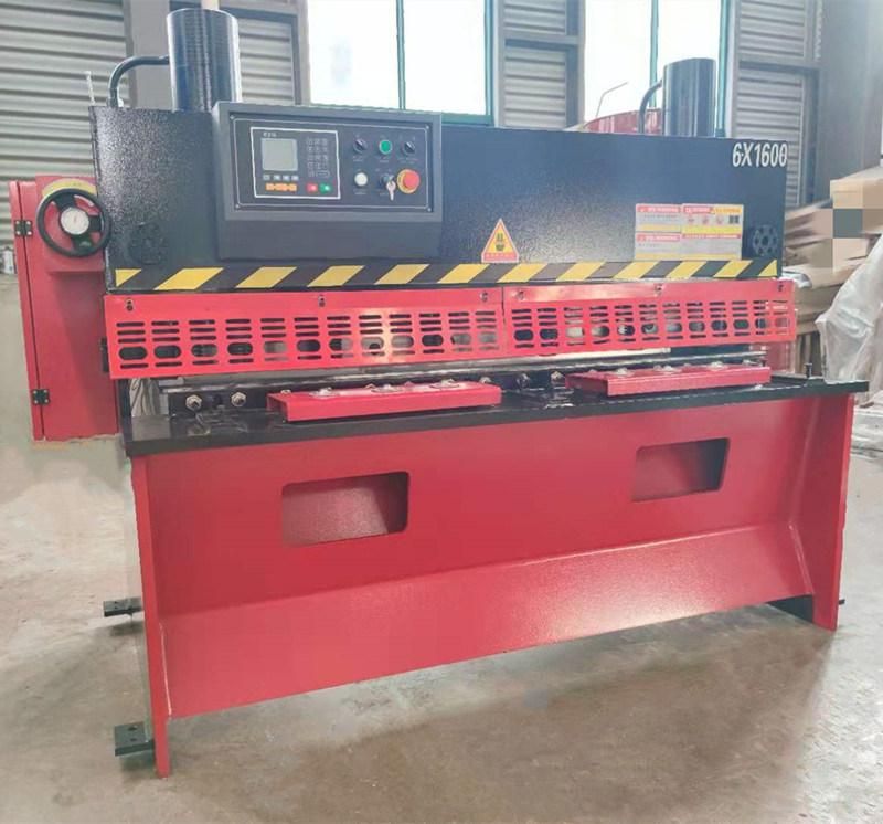 QC11K Hydraulic Metal Guillotine CNC Steel Plate Shearing Cutting Machine with MD11 Controller