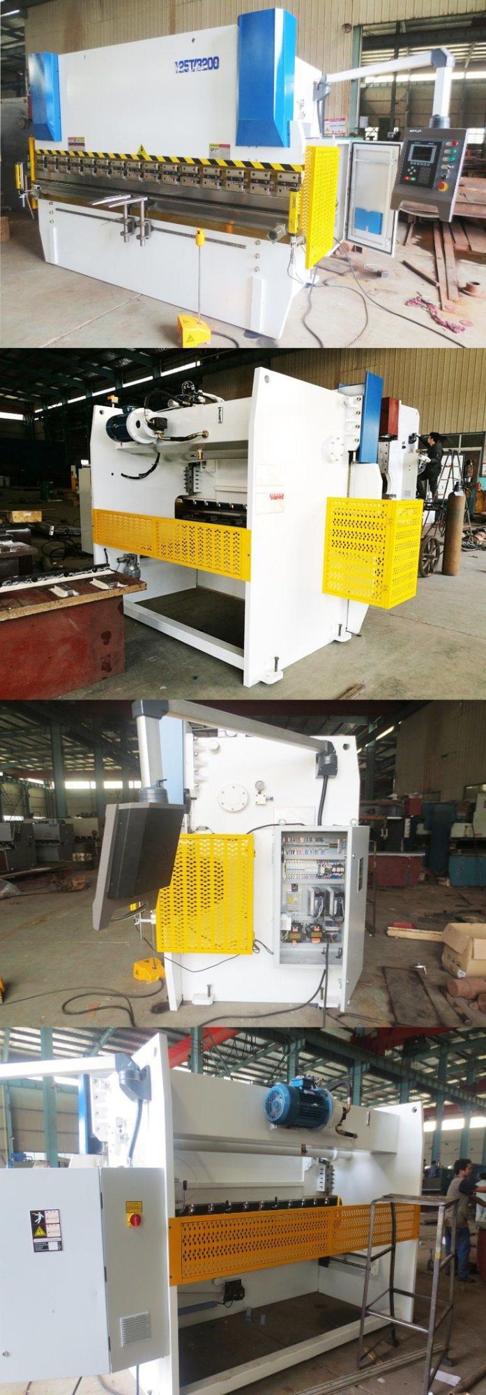 Wc67K CNC Press Brake with Yaskawa Scrvo Motor and Drive