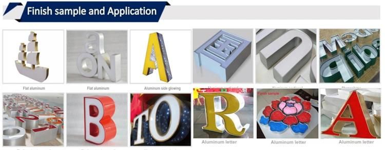 3D Channel Letter Signs Channel Letter Machine to Make 3D Channel Letter for Advertising Maker