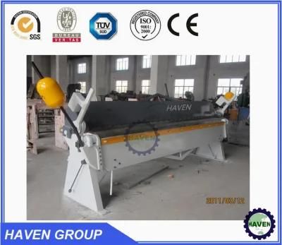 Manual steel plate bender, manual folding machine, hand folder machine