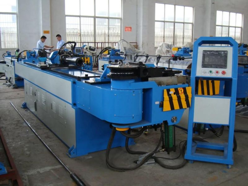 Manufacturer Exhaust Hydraulic Sheet Metal Pipe Bender with Good Price (GM-76CNC-2A-1s)