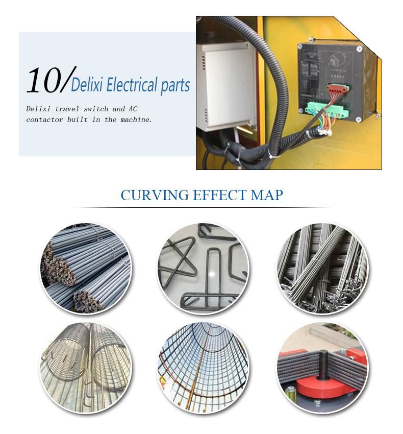 4-25mm Steel Bar Stirrup Bender for Construction Site Top Quality Stirrup Bending Machine Manufacturer