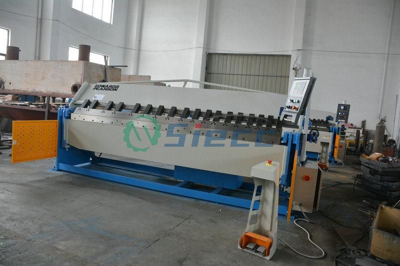 Metal Hand Folding Machine 1.5mm Aluminum Sheet Manual Bending Machinery