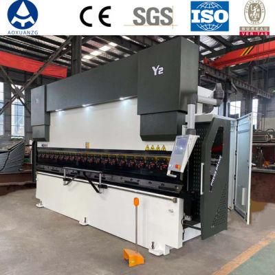 China Supplier Metal Sheet Bender Plate Bender Folding Machine with Cybtouch12 Controller