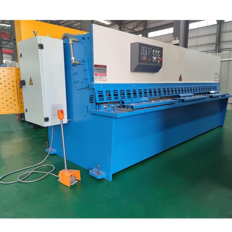 QC12K-4*2500 High Accuracy Automatic CNC Hydraulic Plate Shearing Machine with E21s Controller System