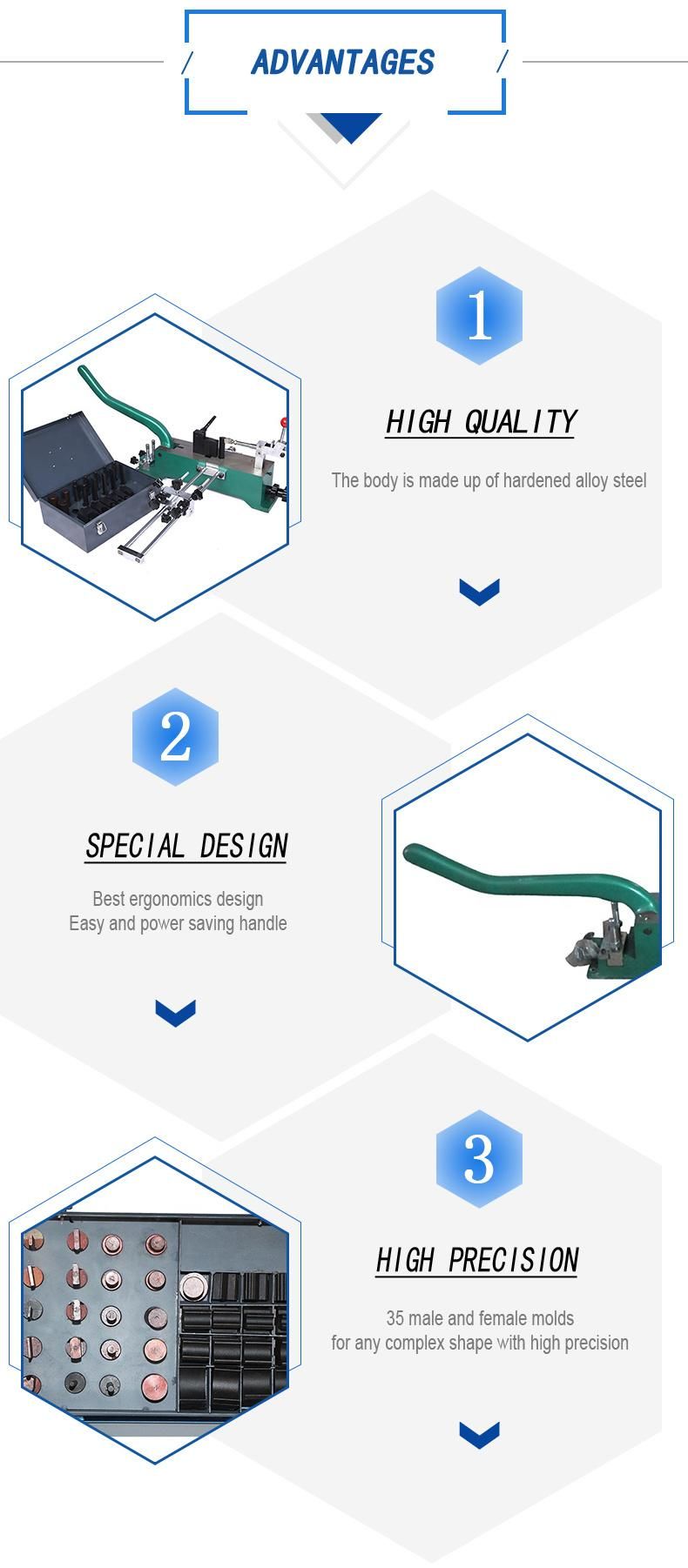 2PT 3PT 4PT Manual Precision Steel Rule Bender for Die Making